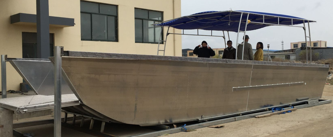 Aluminum landing transport ship