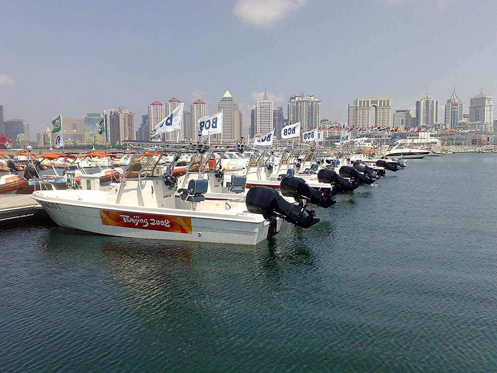 Produce boats for 2008 Olympic Games.