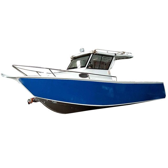 Full cabin fishing boat