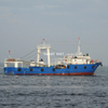 48m stern ramp steel fishing boat tug with freezer