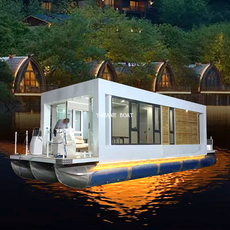 Aluminum pontoon & House & Work boat 