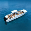 27ft Marine Grade Luxury Aluminum Landing Boat with Fold Up Open Bow 