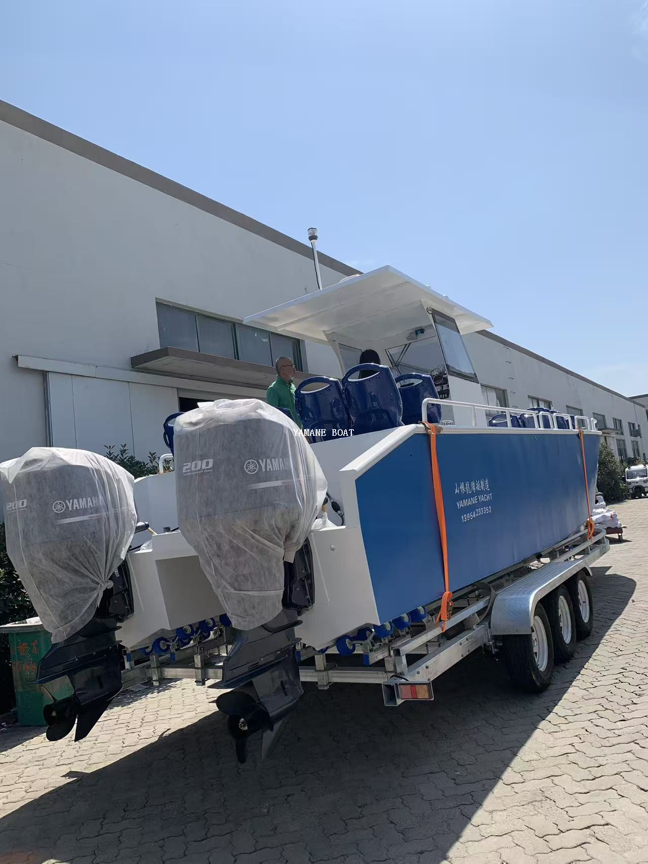 Aluminum passenger ships