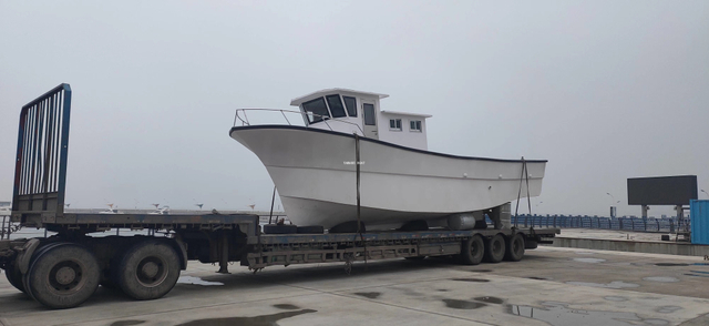 12.3m fiberglass long liner sea tuna shrimp fishing boat 