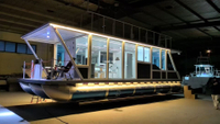 Aluminum pontoon House Boat