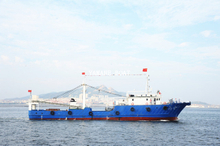 48m Stern Ramp Steel Fishing Trawler Vessel with Freezer 