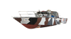 Durable Non-skid Paint Trailers Aluminum Boat