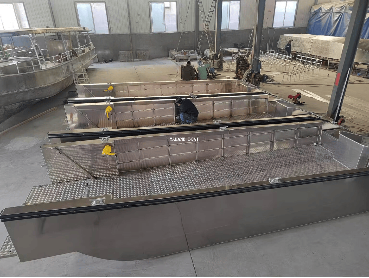 7m Small Aluminum Landing Craft for Reach Beach Shallow Water 