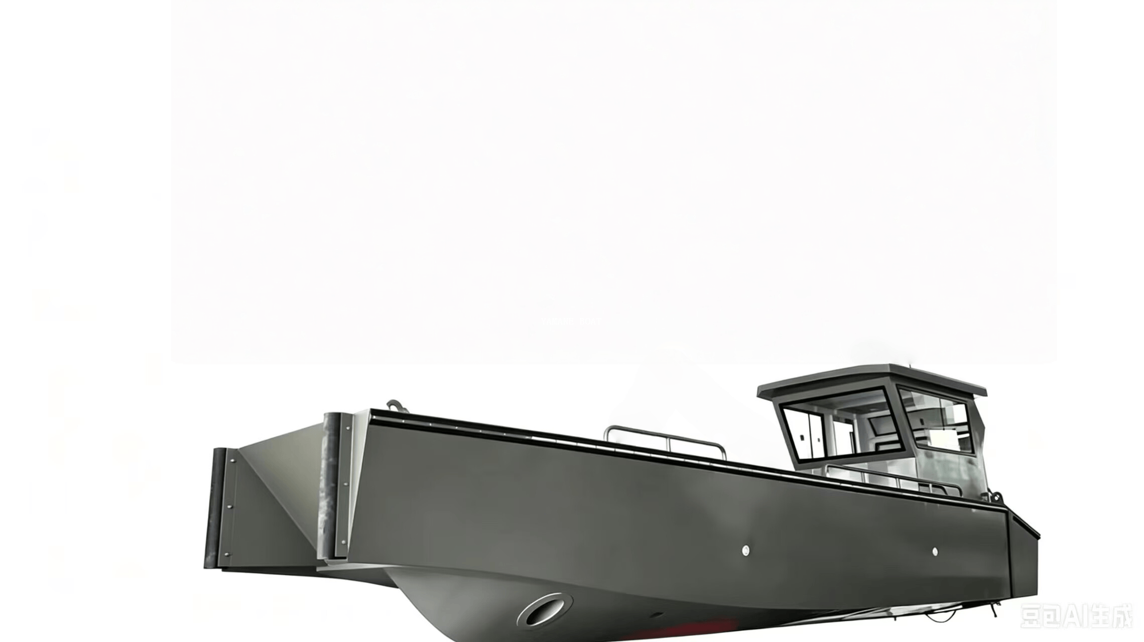 Ce Approve 10m Alu Landing Boat with Rubber Nose for Work 