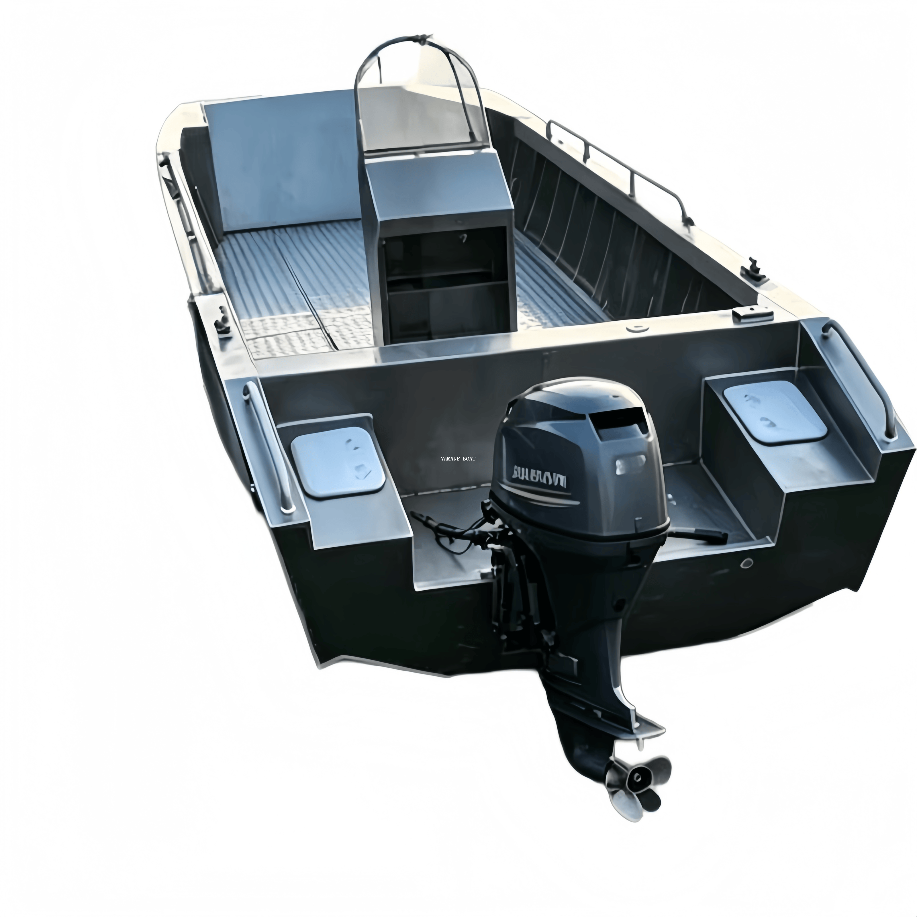 27ft Aluminum Landing Boat with Canopy T Top for Canada 