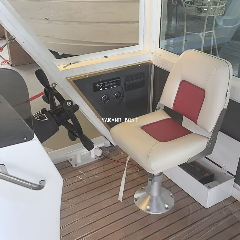 SG1150N 11.5m Aluminum House Pontoon Boat Yamane Yacht