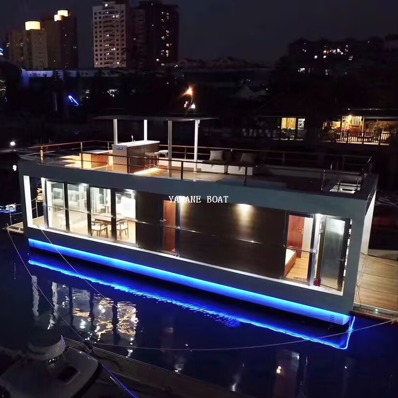 11.8m Aluminum House Pontoon Boat