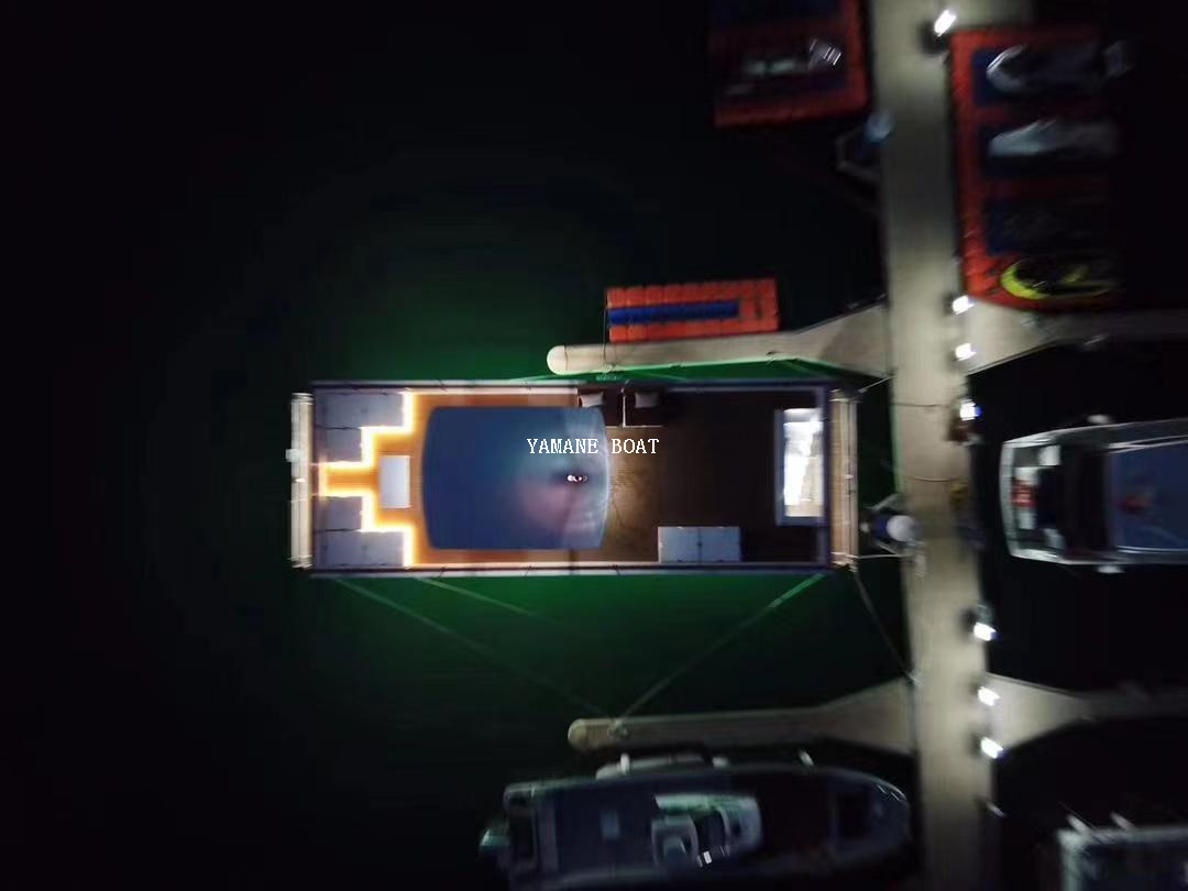 11.5m CE Certification Aluminum Pontoon House Boat