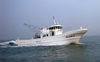 12.3m fiberglass long liner sea tuna shrimp fishing boat 