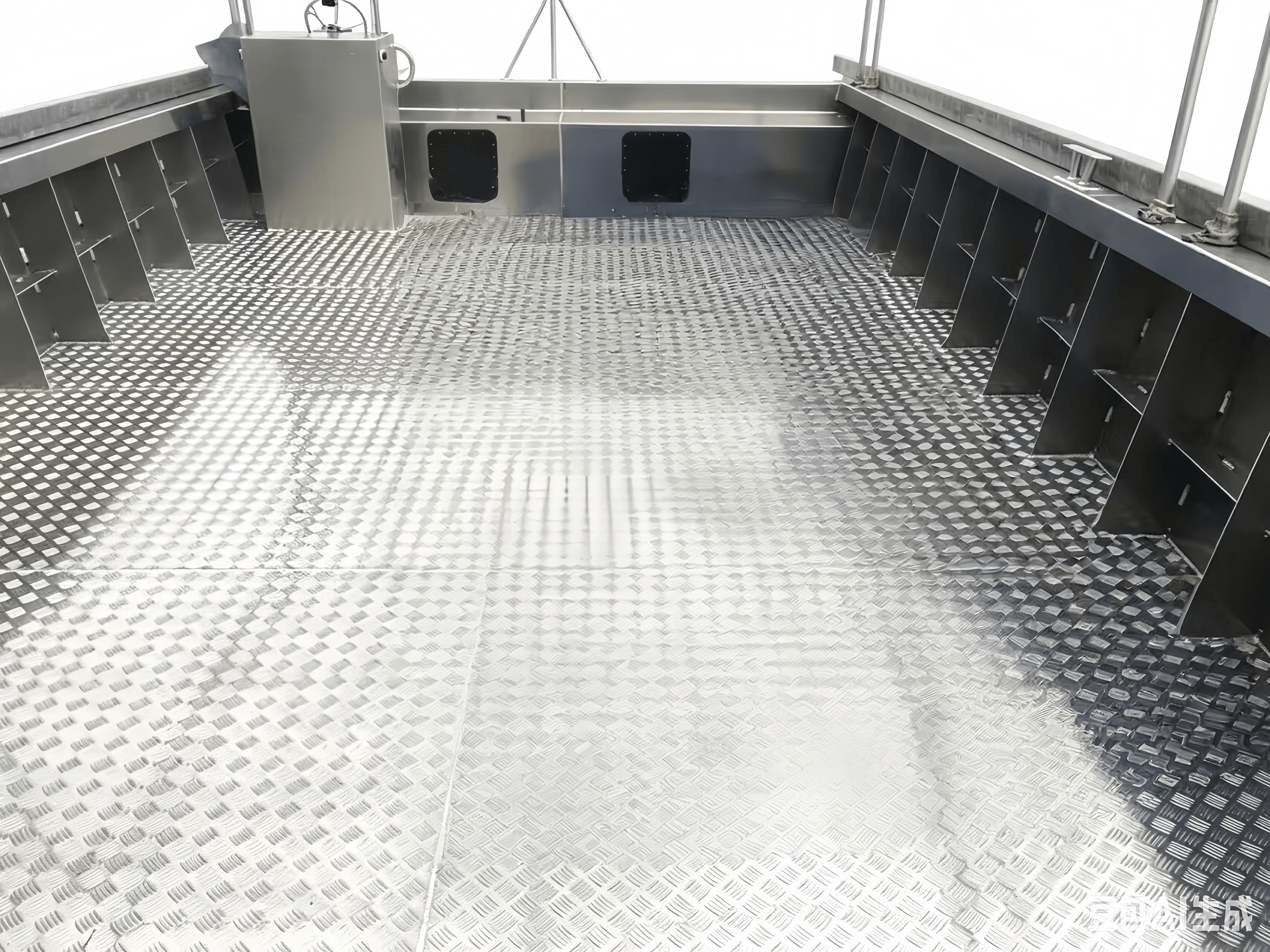 11m Aluminum Landing Barge with Big Open Bow