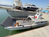 50ft Aluminum Landing Craft with Twin 250hp Diesel Outboards And Crane 