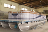 30ft Aluminum Pontoon Boat for Sightseeing Tourist Transport 
