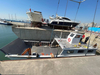 50ft Aluminum Landing Craft with Twin 250hp Diesel Outboards And Crane 
