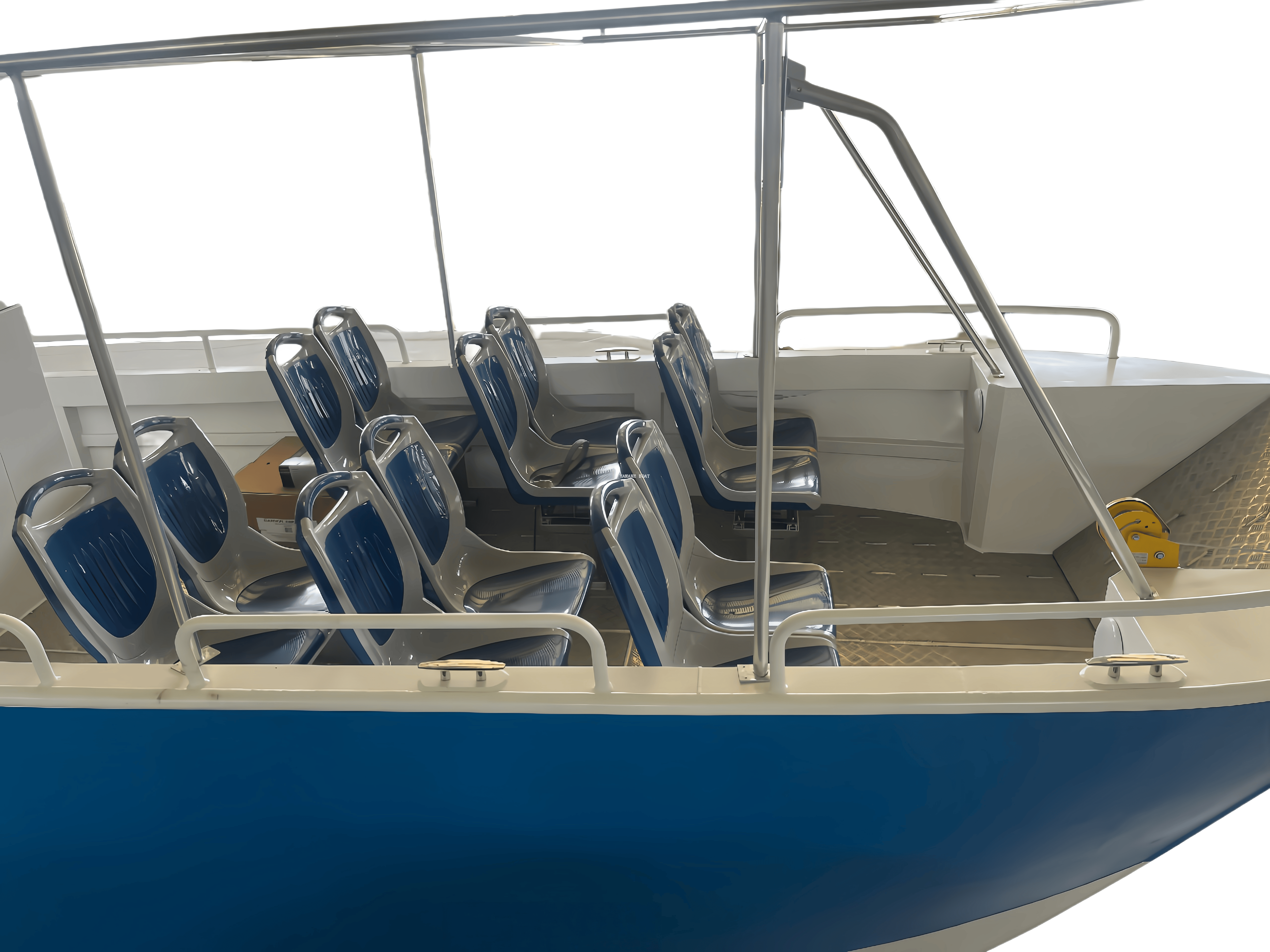 32ft Open Aluminum Catamaran Passenger Boat with 20 Seats 