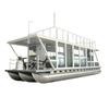 SG1150N 11.5m Aluminum House Pontoon Boat Yamane Yacht