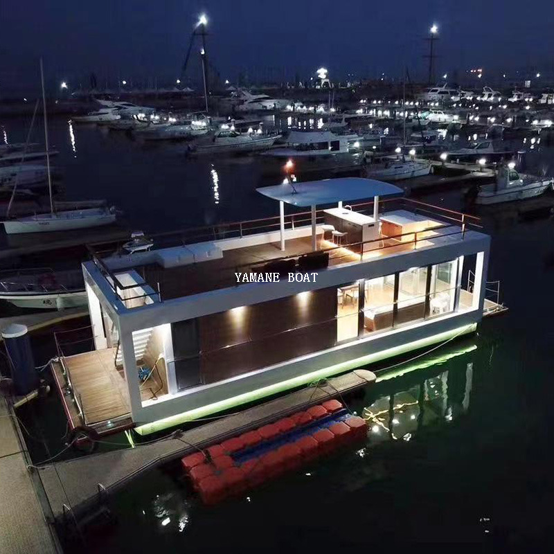 11.8m Aluminum House Pontoon Boat