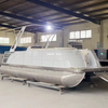 19ft Aluminum Pontoon Boat Water Floating Barge
