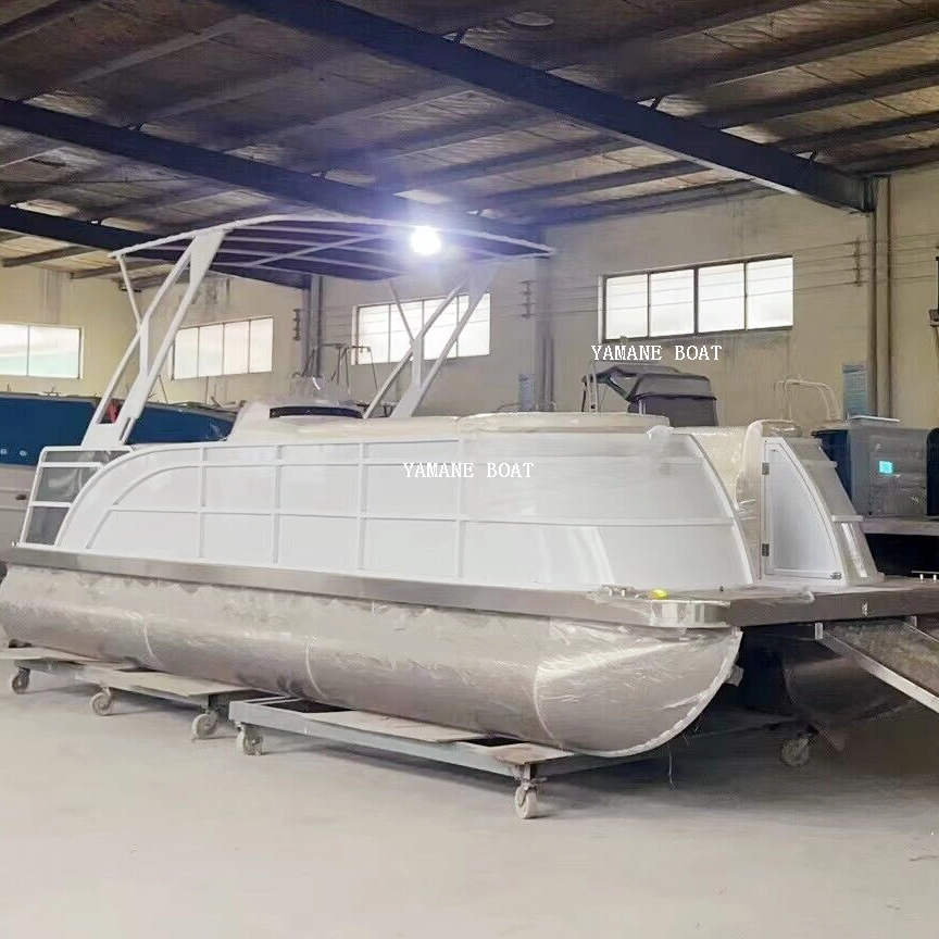 19ft Aluminum Pontoon Boat Water Floating Barge