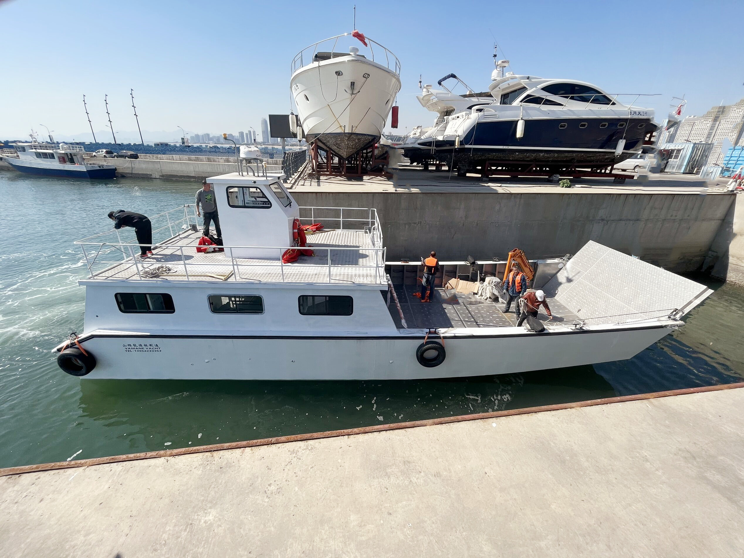 15m Landing Craft Yamane Ryu Yacht Manufacturer 