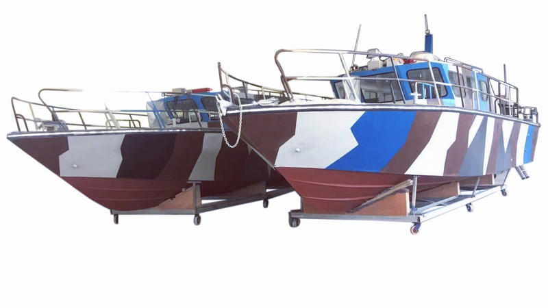 Quiet Green Ocean Aluminum Boat