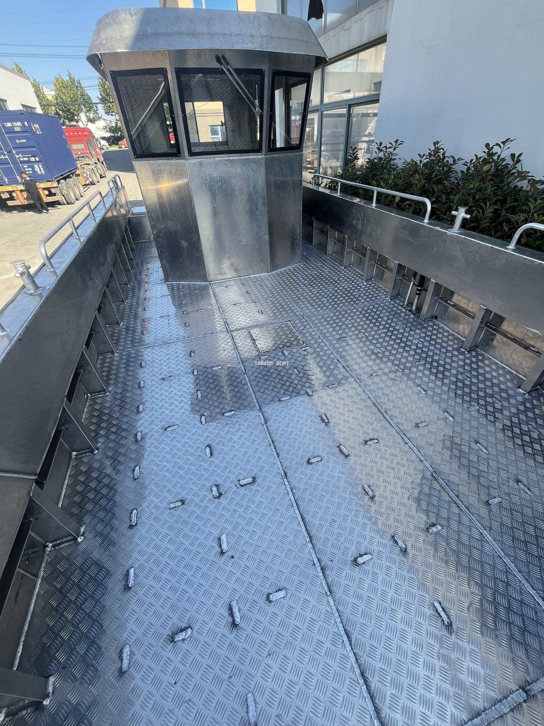 10m Aluminum Landing Craft with Heavy Rubber Push Nose