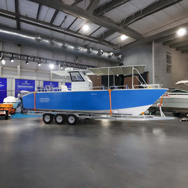 32ft Open Aluminum Catamaran Passenger Boat with 20 Seats 