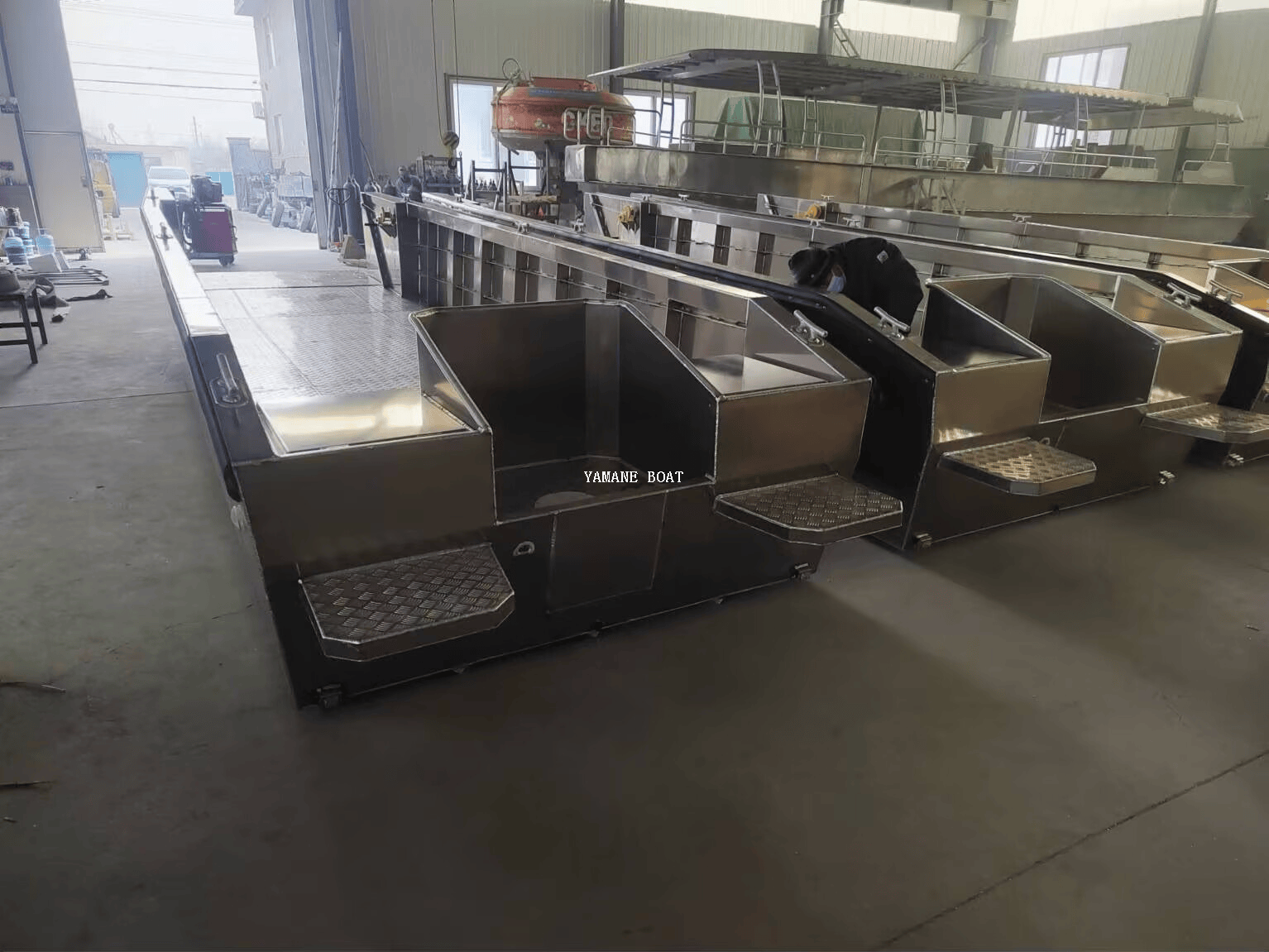 7m Small Aluminum Landing Craft for Reach Beach Shallow Water 