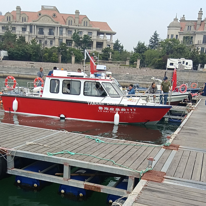 8.76m Aluminum Patrol Pilot Rescure Work Boat Police