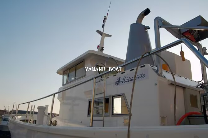 17.1m Professional Commercial Fiberglass Fishing Boat with Diesel Inboard And Propeller