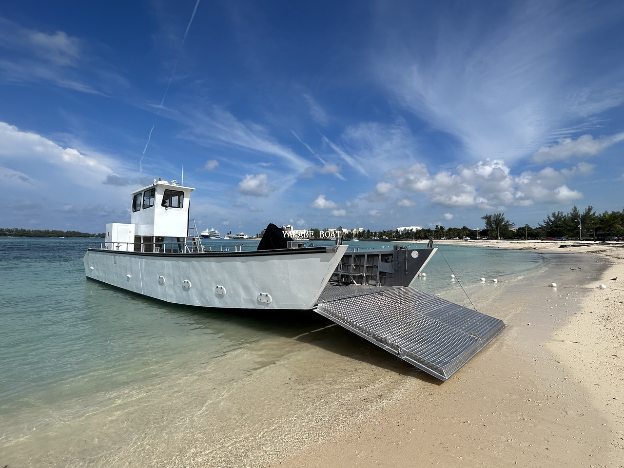 15m Aluminum Landing Craft High Quality Transport Boat