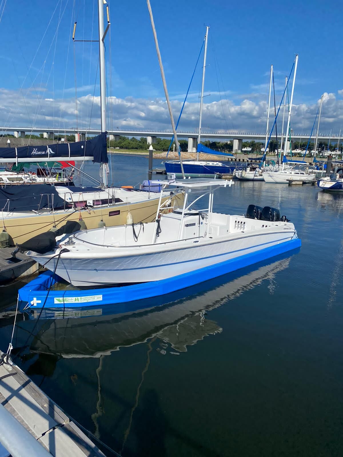 Saltwater Advanced Motor Fishing Boat