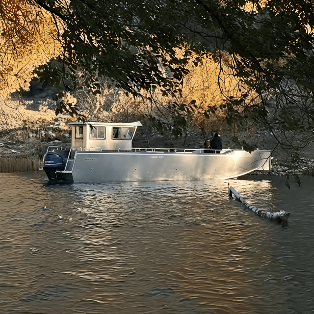 10m Aluminum Landing Craft with Heavy Rubber Push Nose