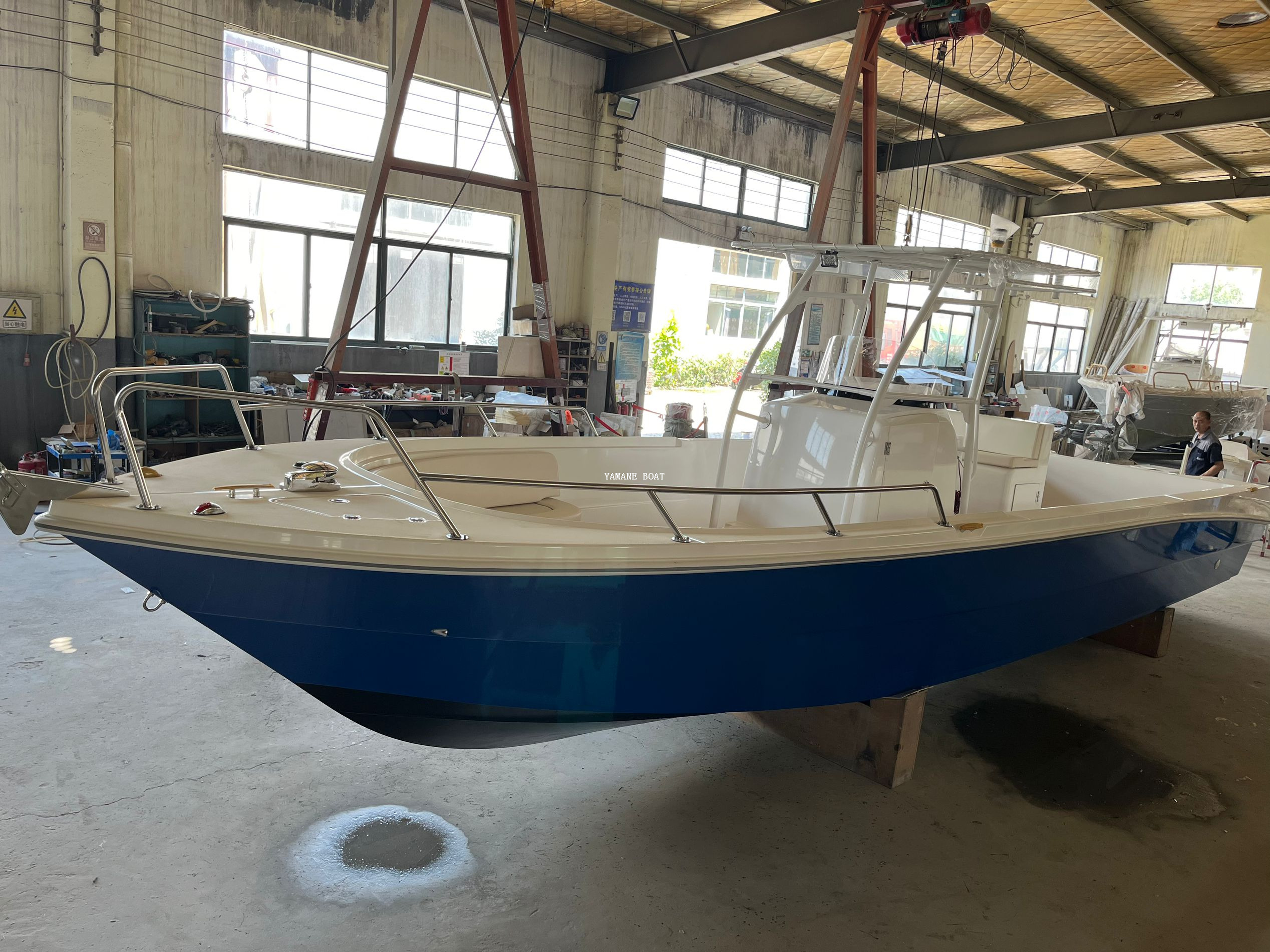 9m 30ft Fiberglass High Speed Yacht Sports Boat For Leisure