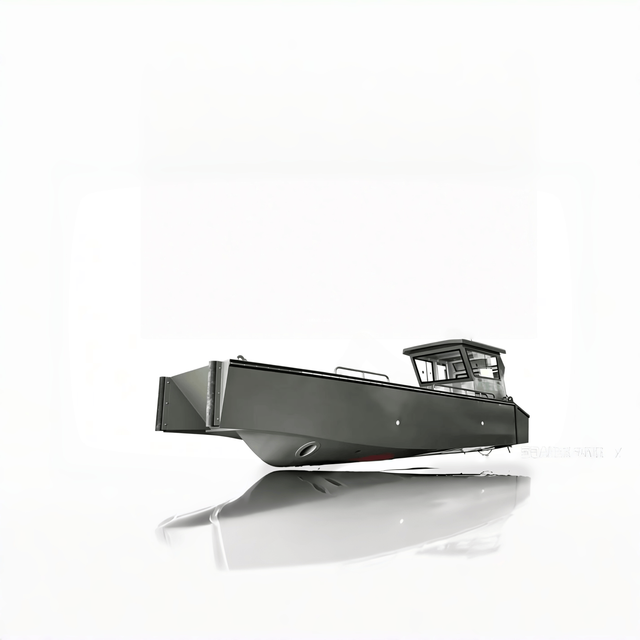 Ce Approve 10m Alu Landing Boat with Rubber Nose for Work 