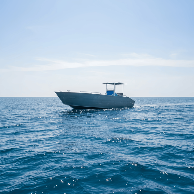 8m Aluminum Landing Craft with T Top 