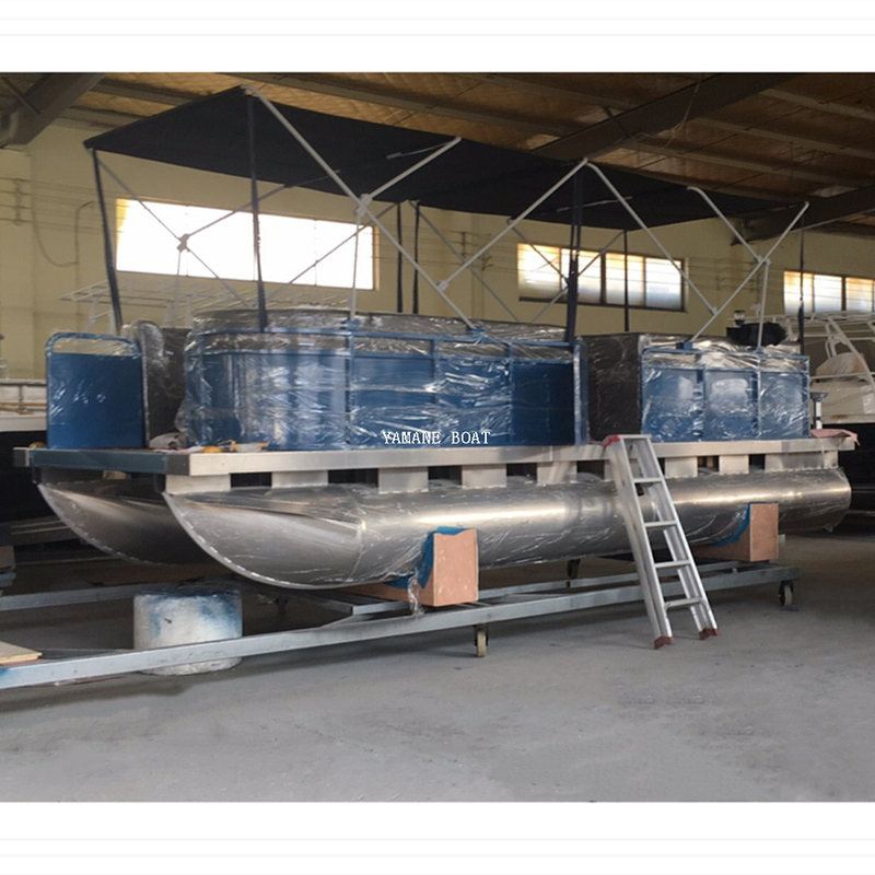 5.9m aluminum pontoon boat 