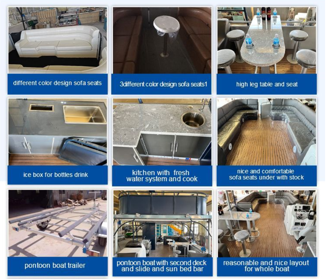 pontoon BOAT PRODUCE DETAILS