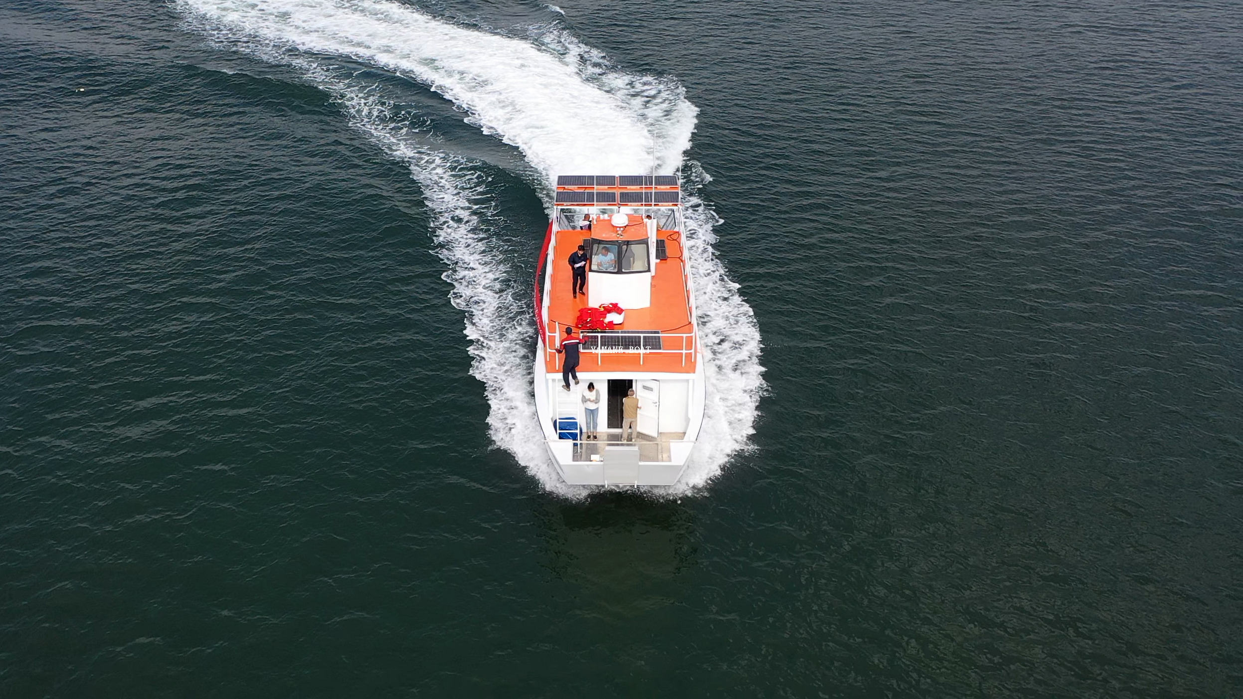 15m 50ft Deep Sea Aluminum Catamaran Passenger Ferry Boat