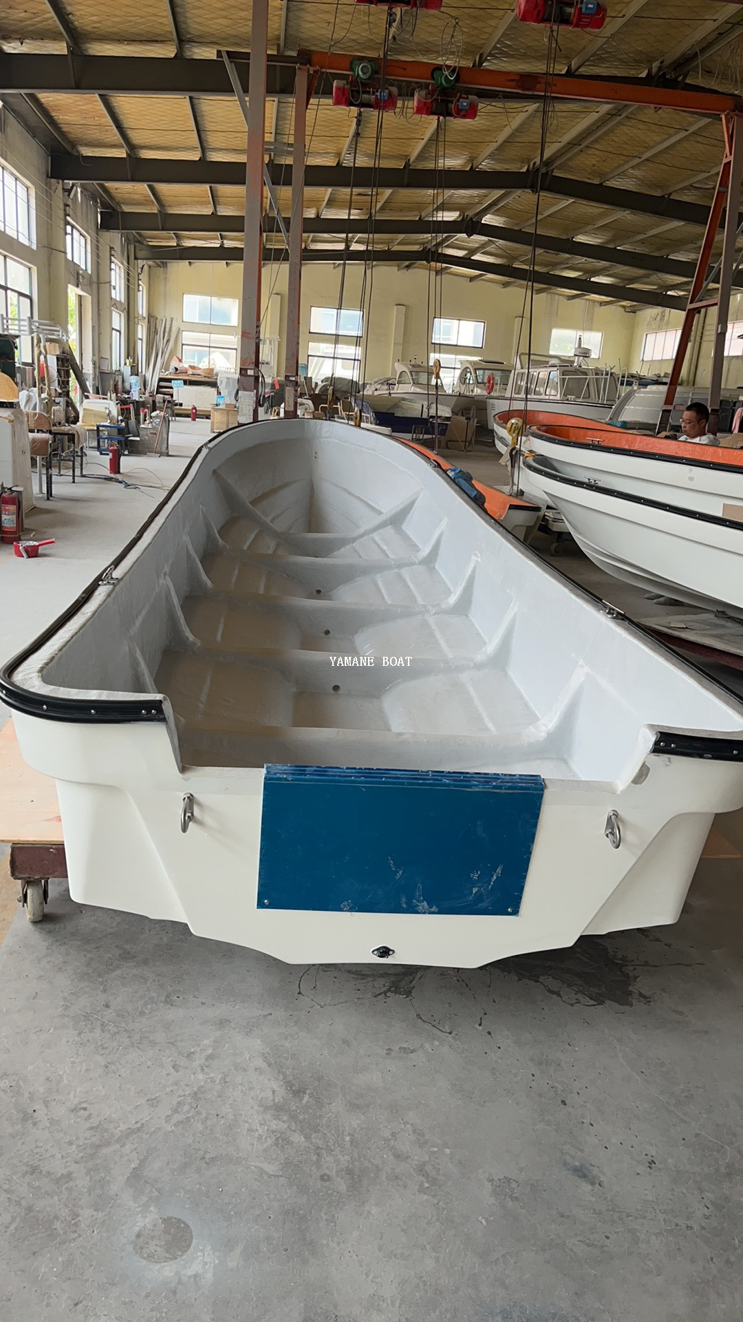 River Fiberglass Panga boat