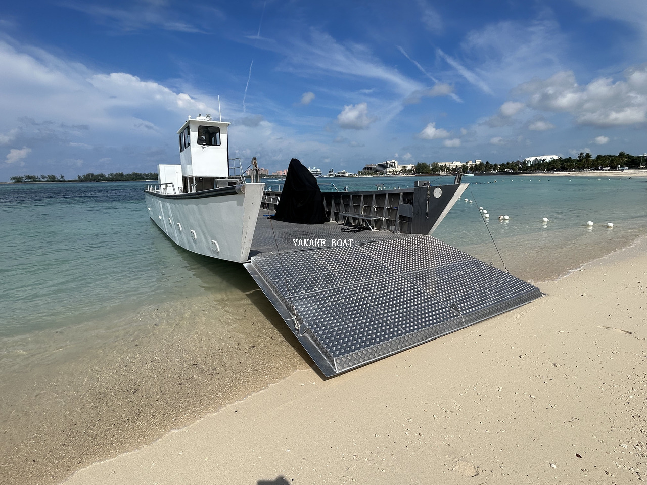 15m Aluminum Landing Craft High Quality Transport Boat