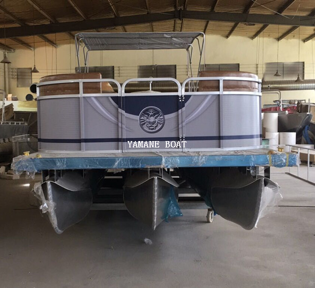 30ft Aluminum Pontoon Boat for Sightseeing Tourist Transport 