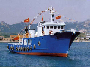 25.5m Iron Longliner Tuna Shrimp Ocean Fishing Trawler 