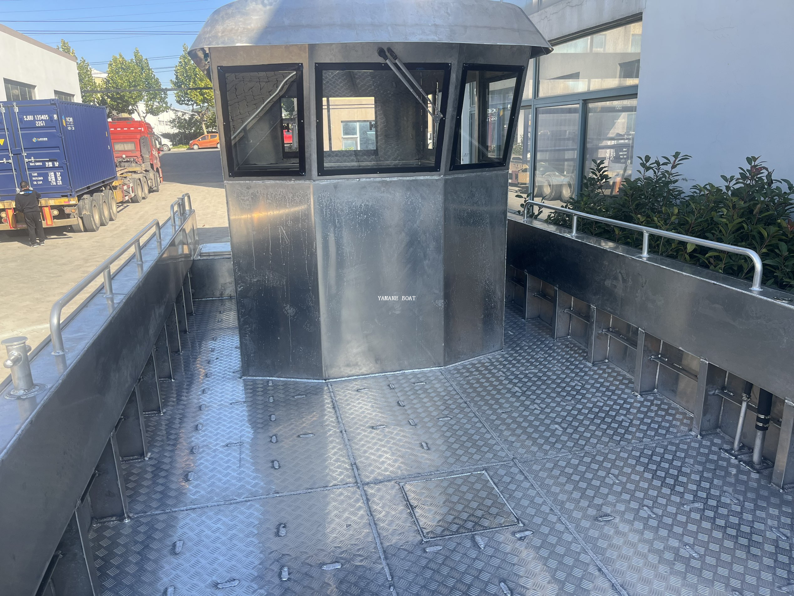 10m Aluminum Landing Craft with Heavy Rubber Push Nose