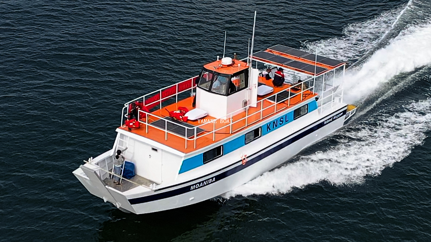 15m 50ft Deep Sea Aluminum Catamaran Passenger Ferry Boat