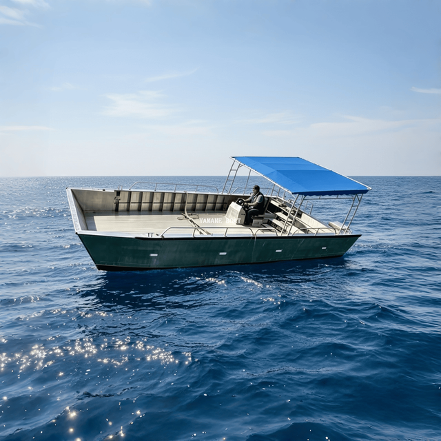 11m Aluminum Landing Barge with Big Open Bow